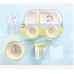 Shall 5PCS Kid Dinnerware Set